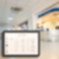 interactive touchscreen at Nursing Stations