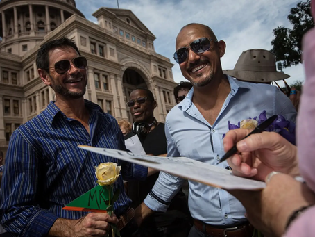 Houston judge tosses same-sex marriage benefits challenge, but plaintiffs pledge to appeal.