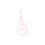 Thumbnail: Pink Guitar Sticker