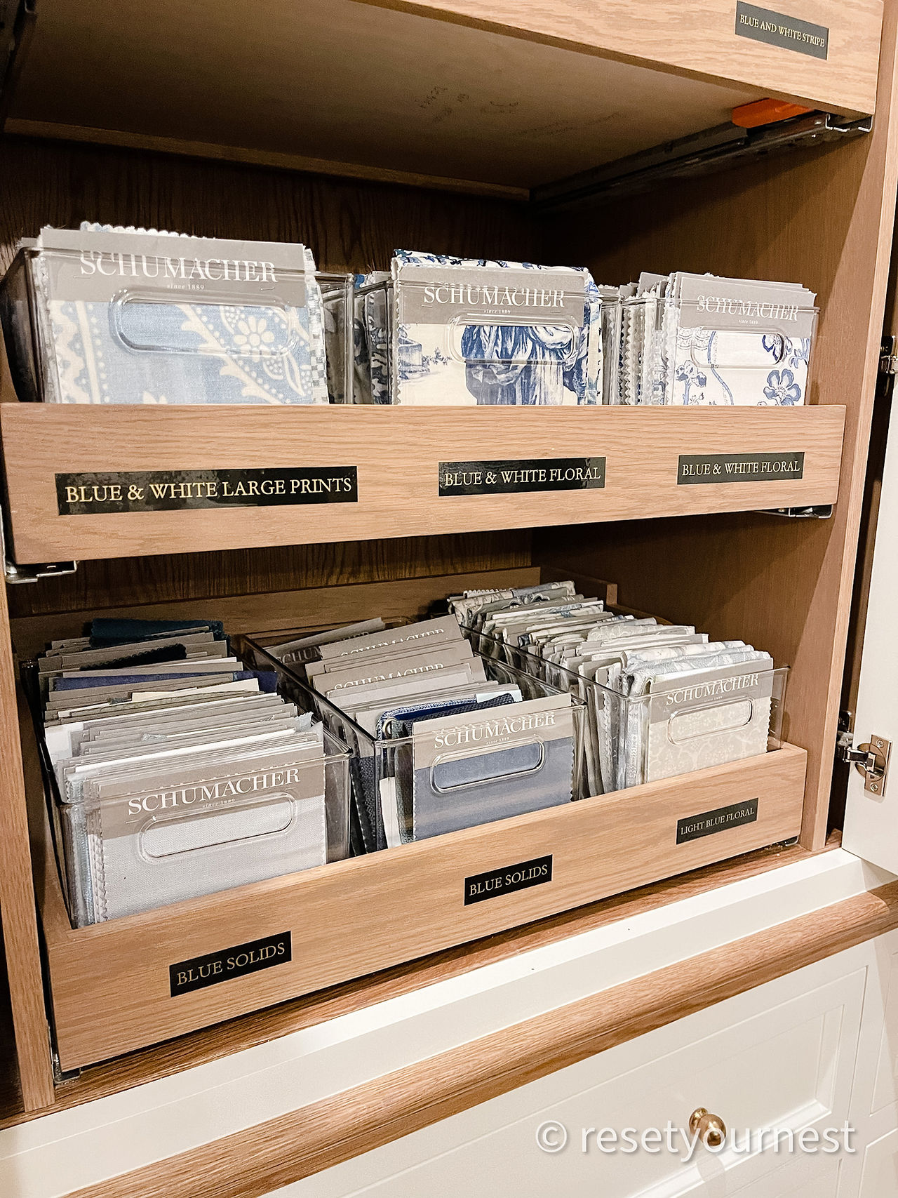 Interior Design Organization - The Fox Group Project Fabric Samples