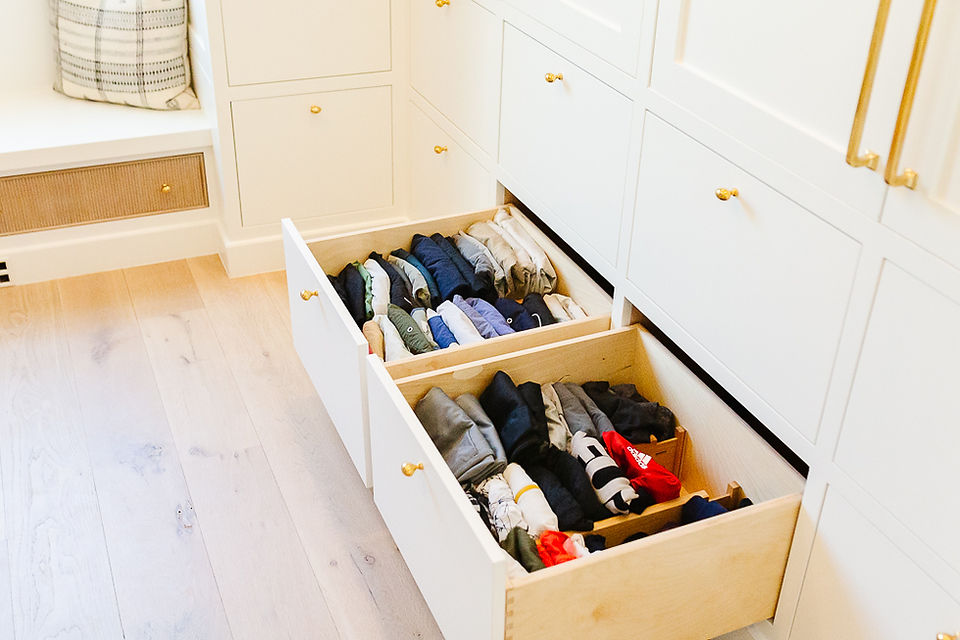 Shea McGee Primary Closet Organization