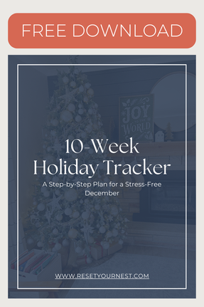 10-Week Holiday Tracker Free Printable