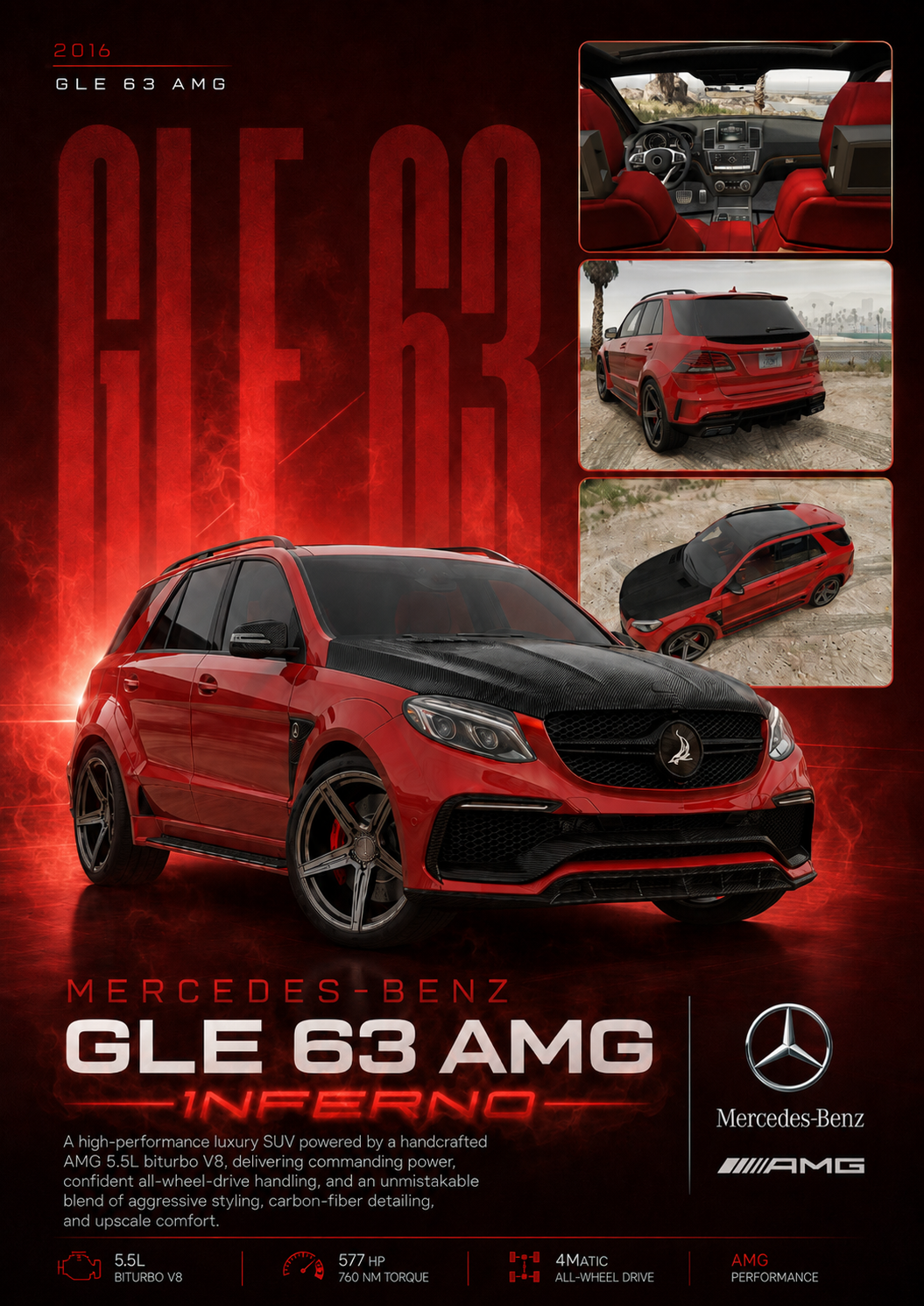 Mercedes-Benz GLE 63 AMG Inferno
