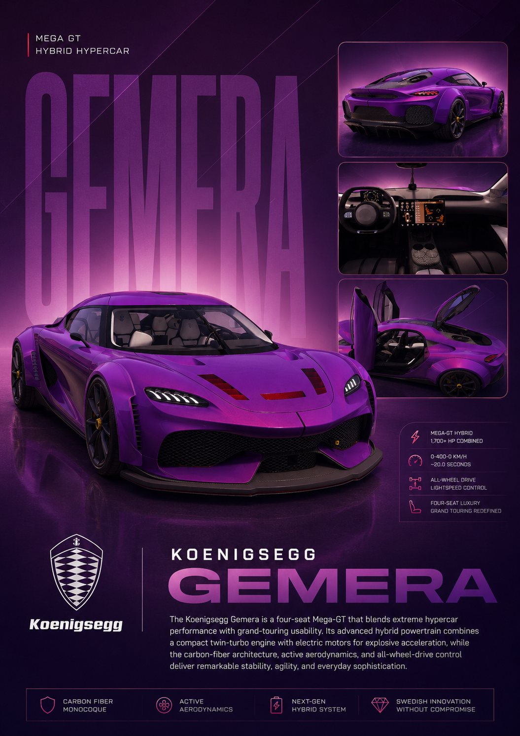 Koenigsegg Gemera 2020