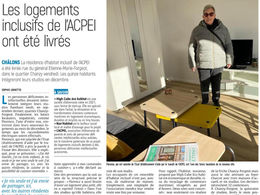 Vendredi 29 Novembre, l'Acpei et ses partenaires ont inauguré le nouvel habitat inclusif, quartier Chanzy...