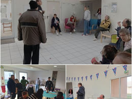 🟢 Une animation "fontaine au chocolat" et anniversaire des résidents au FAM-MAS Burnay 🟢 