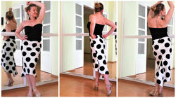 Tango skirt dots