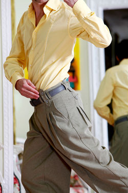 Tango trousers model "Milonguero"