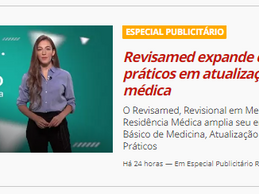 Portal de Notícias G1 destaca curso Revisamed