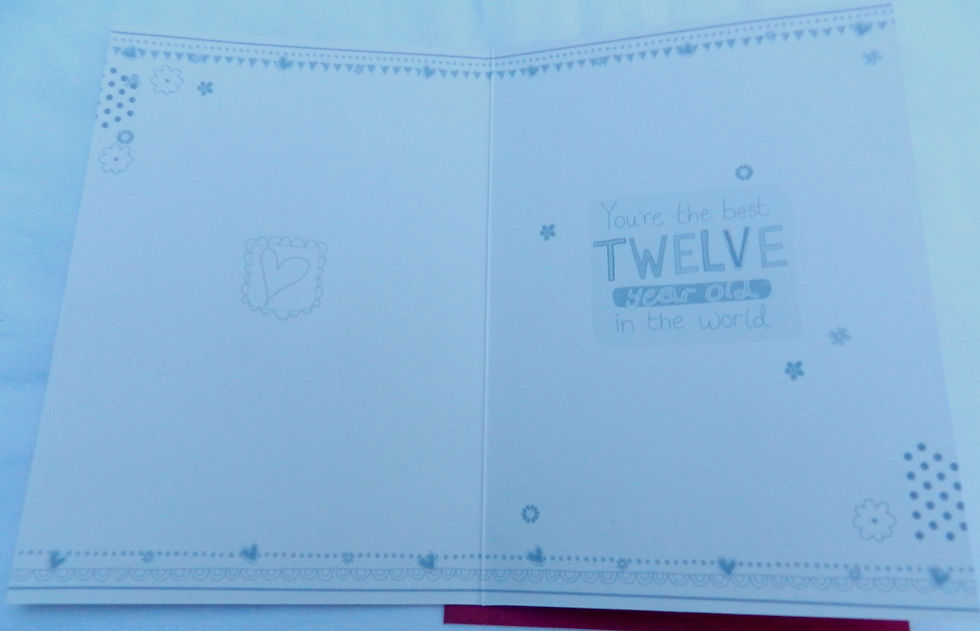 Thumbnail: 12 Year Old Birthday Card