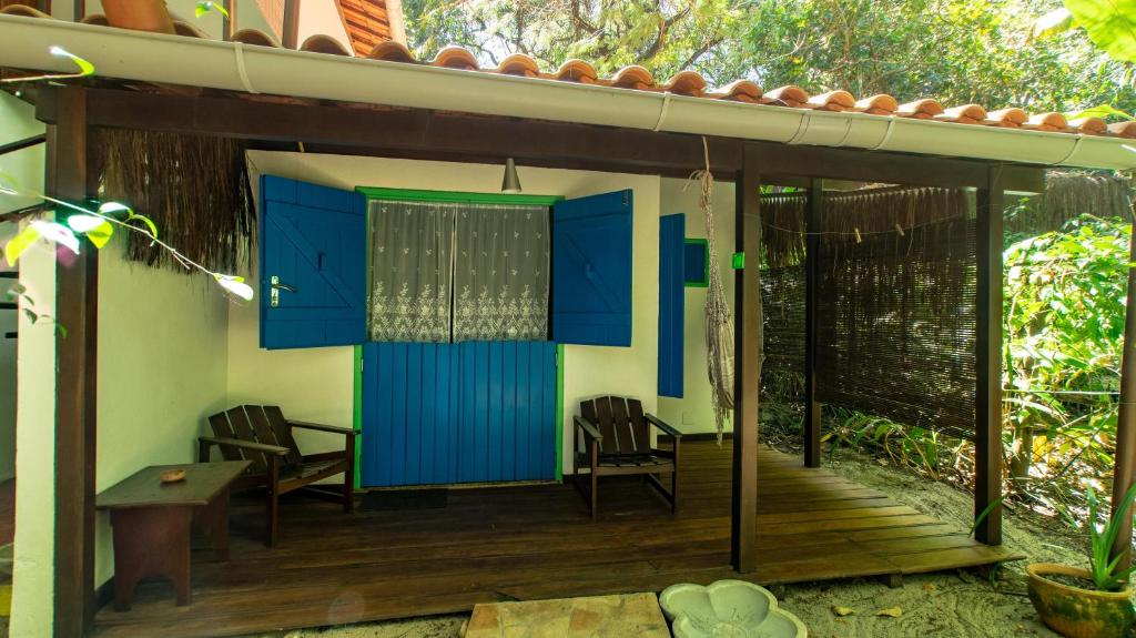 pousada santa clara boipeba casa com varanda