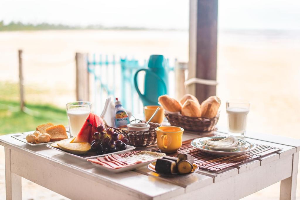 pousada luar das aguas boipeba cafe na mesa