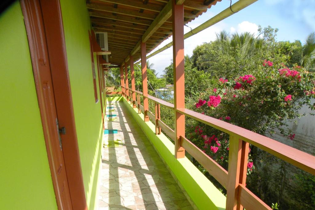 casa verde boipeba varanda