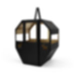 Miniaturbild: Schwarze Mini-Gondellaterne