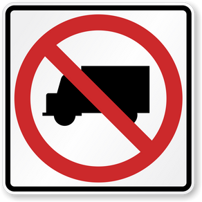 No Trucks Allowed