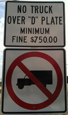Local Truck Restrictions – The Inappropriate Citations
