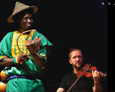 Adama Sidibé et Clément Janinet