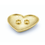 Miniatura: Srdce na obrúčky - zlaté