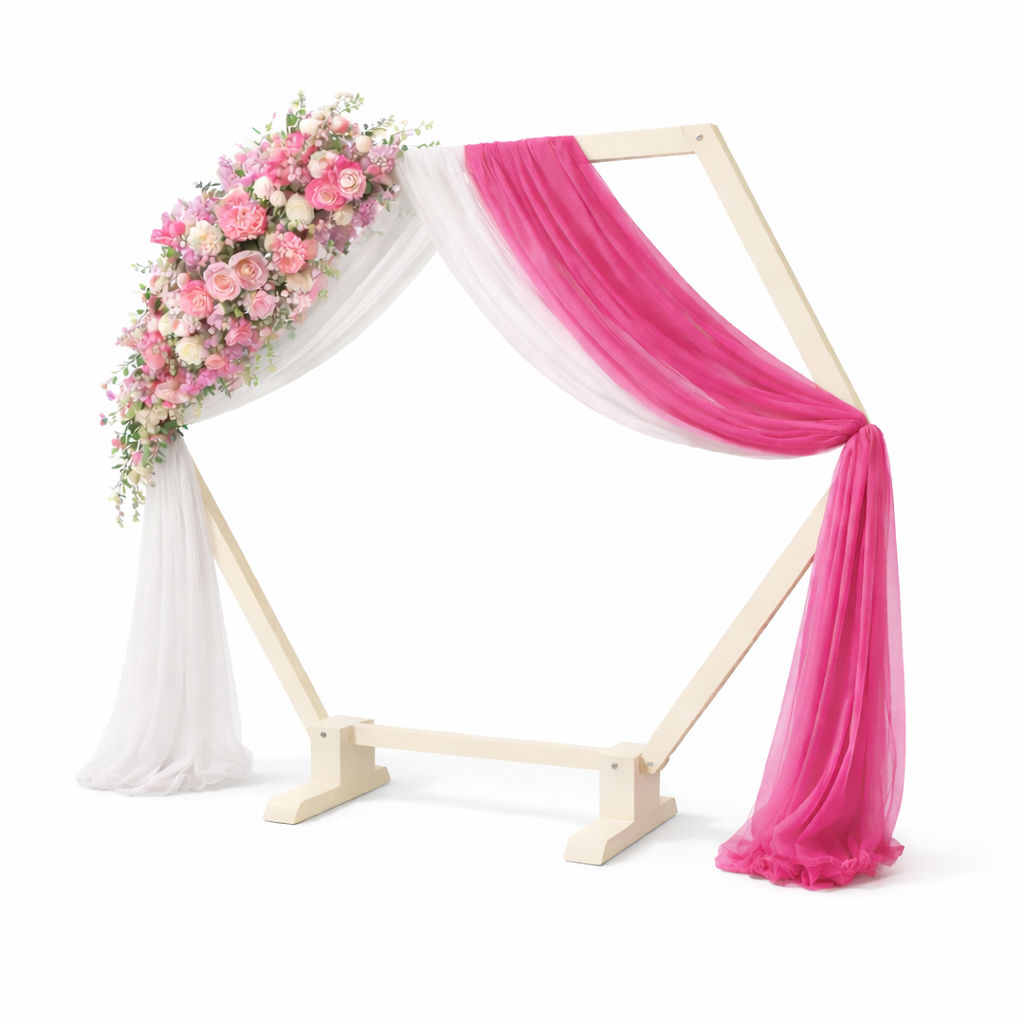 Šifón fuchsia - 6 m