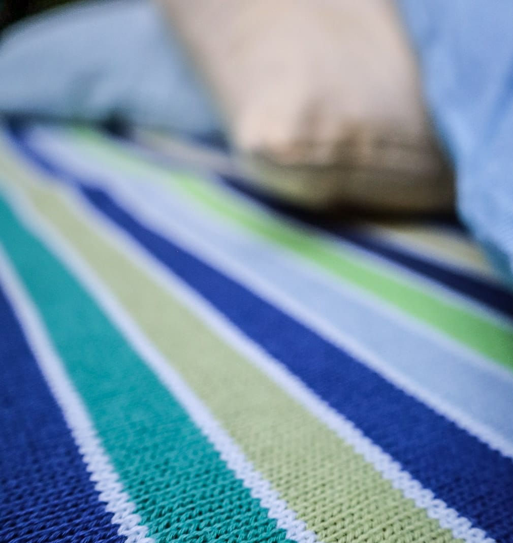 Deka bavlna - pruhovaná