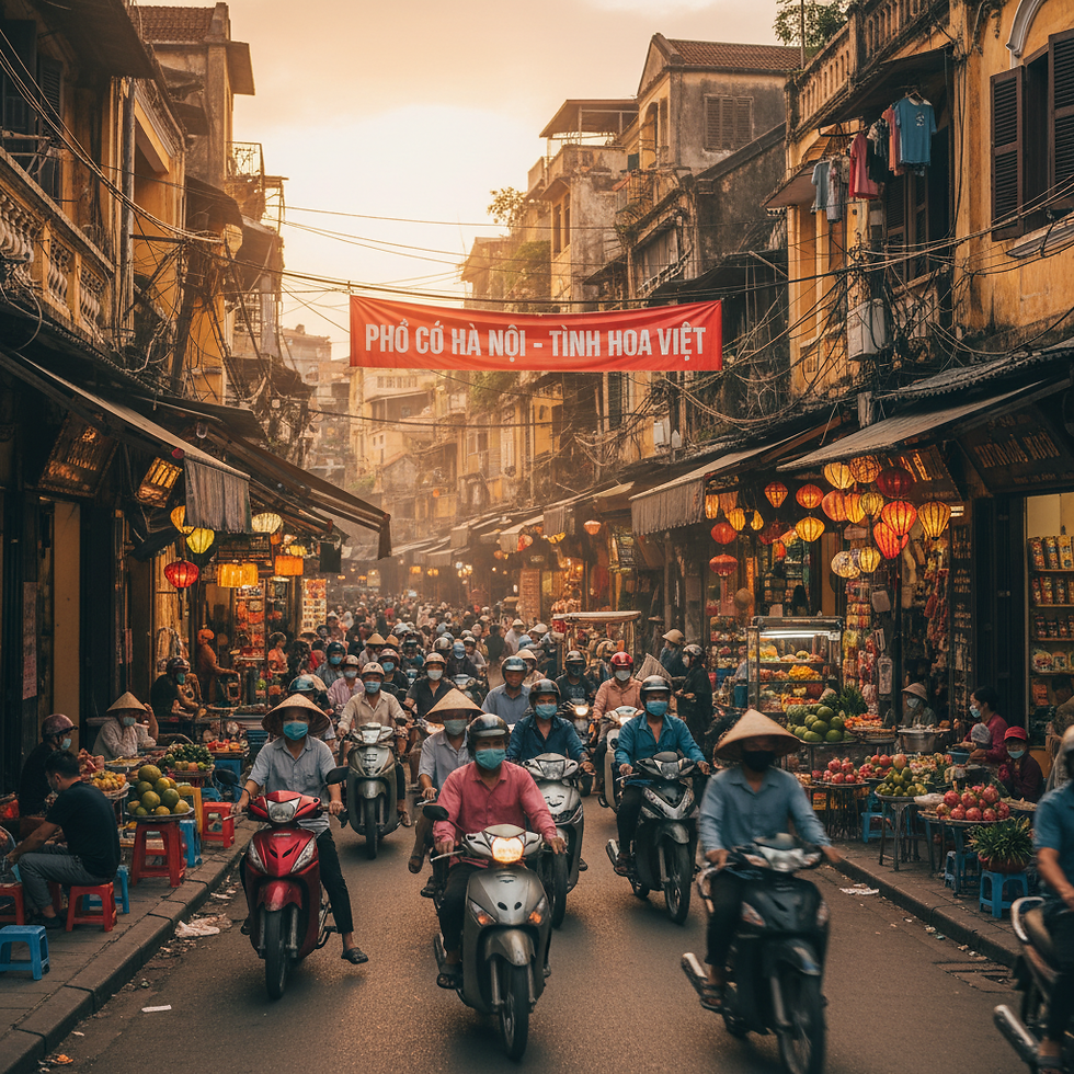 Immerse yourself in Vietnamese culture with a fully-serviced, modern apartment in the heart of Hanoi for an unbelievable price of $500 per month.