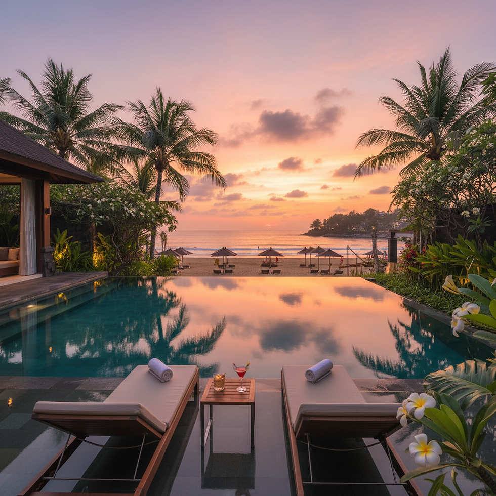 Indulge in the ultimate tropical escape with a 20% discount on a stunning one-bedroom beachfront villa in the heart of chic Seminyak, Bali.