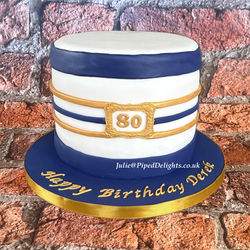 80thnavygoldcake