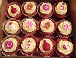 cupcakes xmas