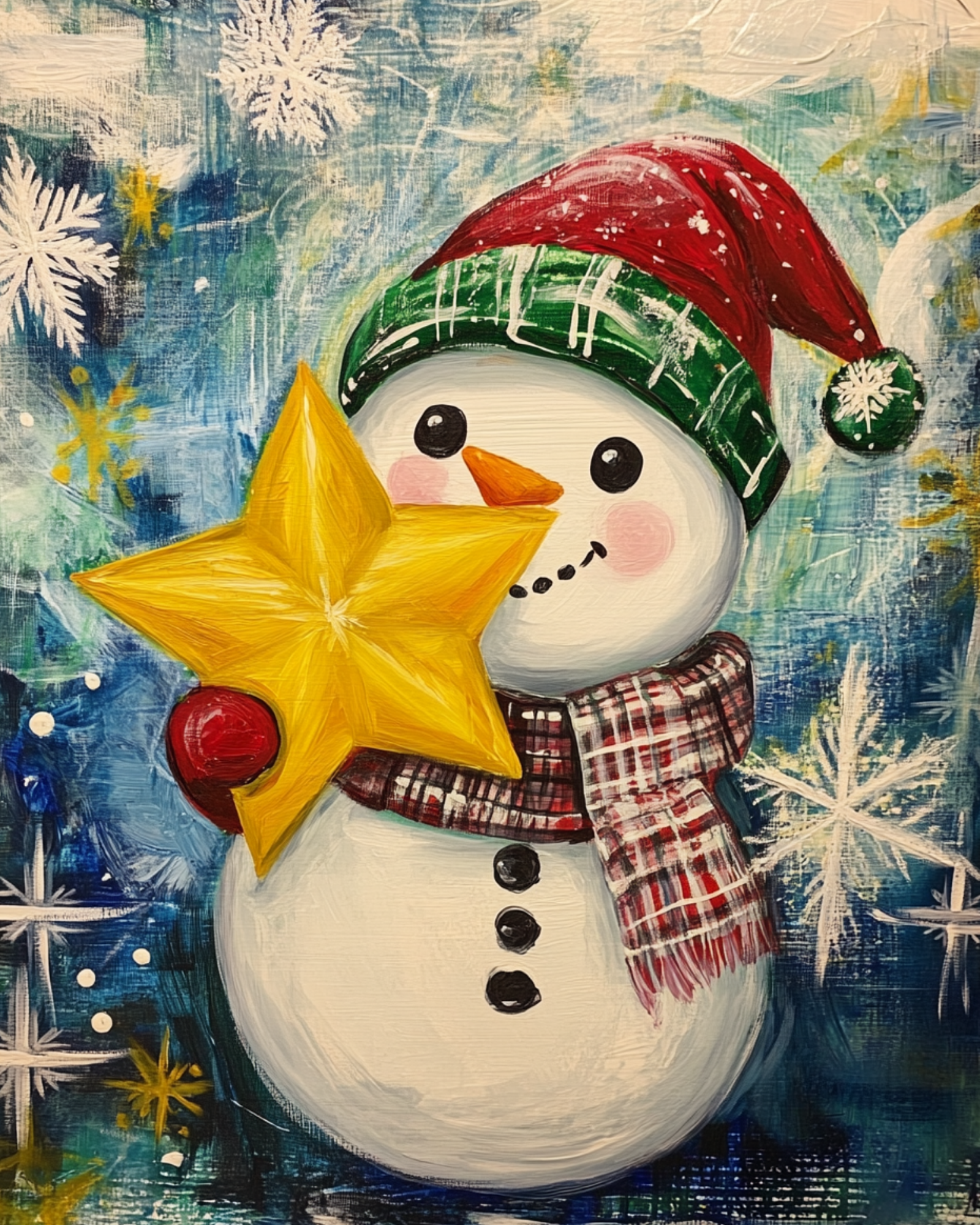 Starry Snowman
