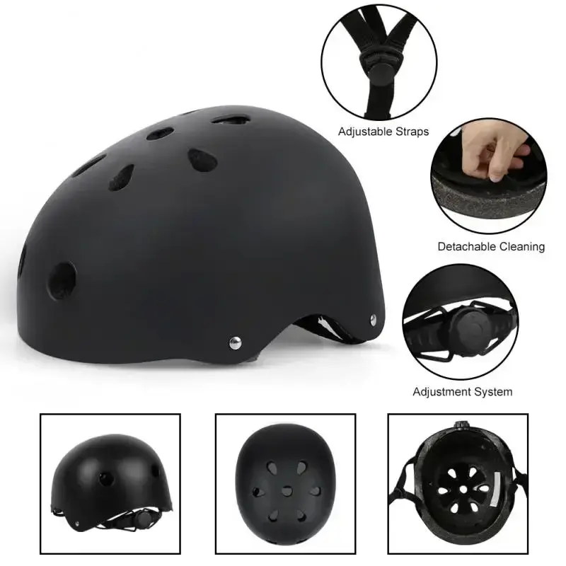 Thumbnail: Adjustable Lightweight Helmet - Ventilated & Impact-Resistant for All Ages