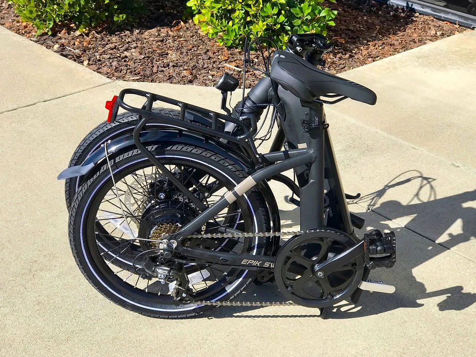Thumbnail: EPIK Swan Folding E-Bike – Compact, Powerful & Stylish Electric Bike for Urban C