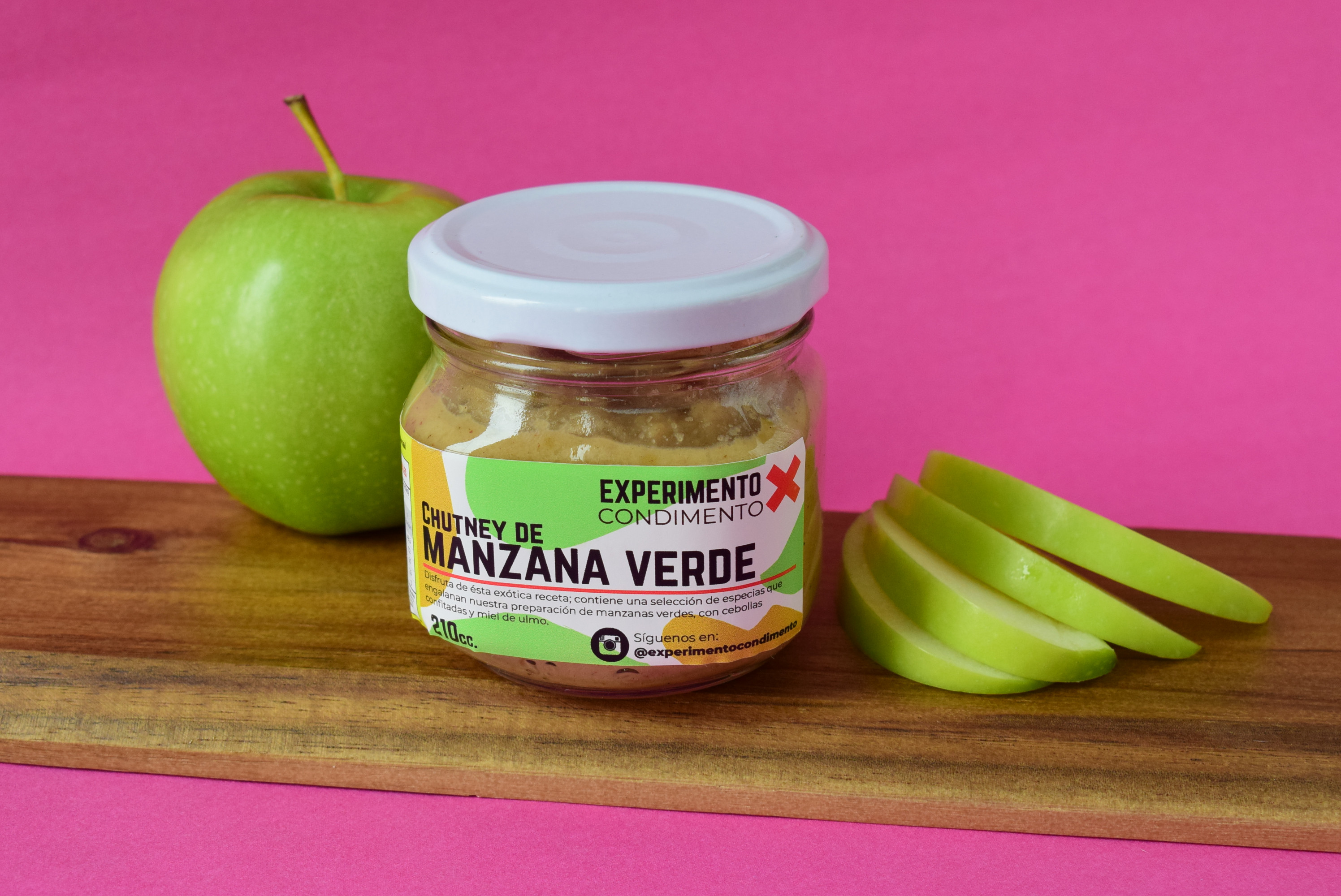 Chutney de Manzana Verde