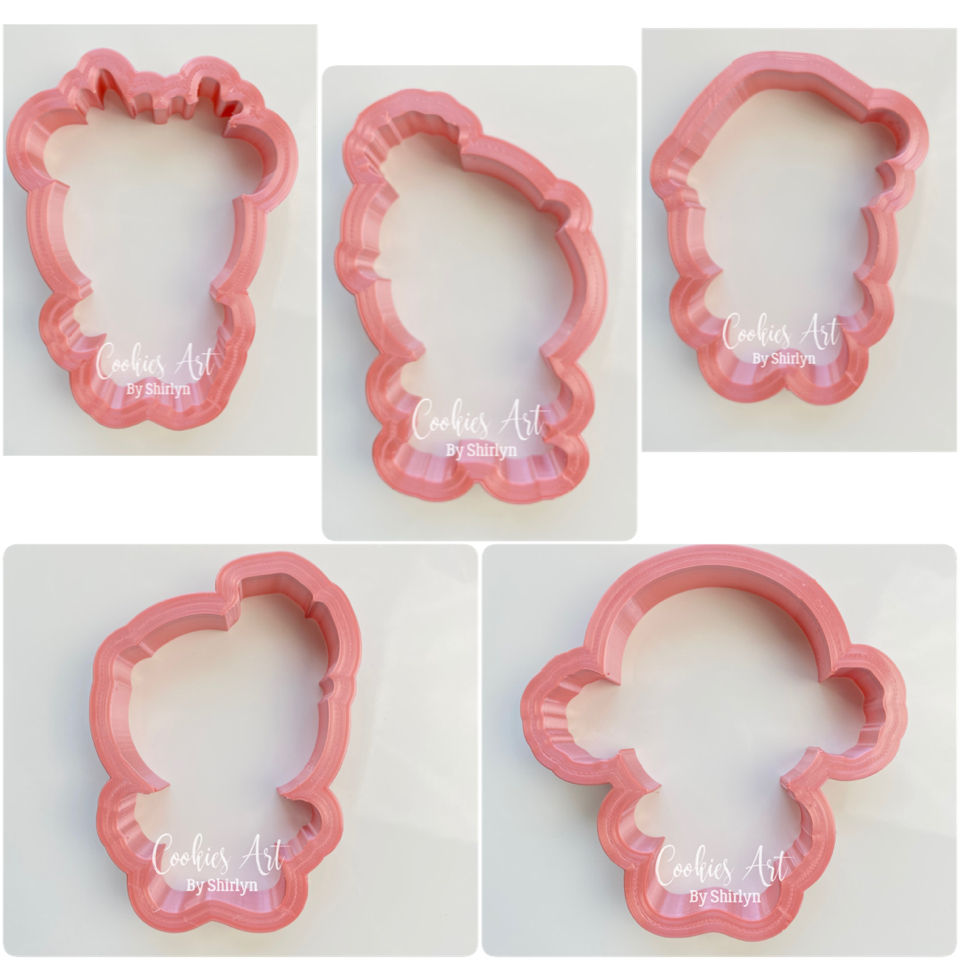 Thumbnail: Holiday Full Body Set of 5 STL File Bundle (5 STL Files)