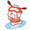 Thumbnail: Pochacco At The Beach Cookie Cutter