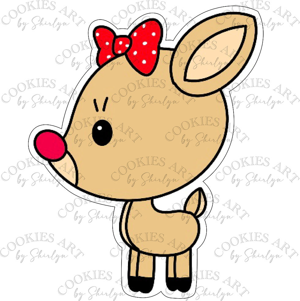 Thumbnail: Rudolph & Friends Cookie Cutter