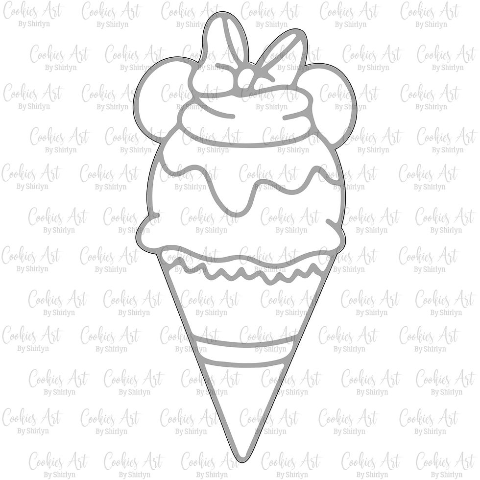 Thumbnail: Disney Inspired Ice Cream Cookie Cutter