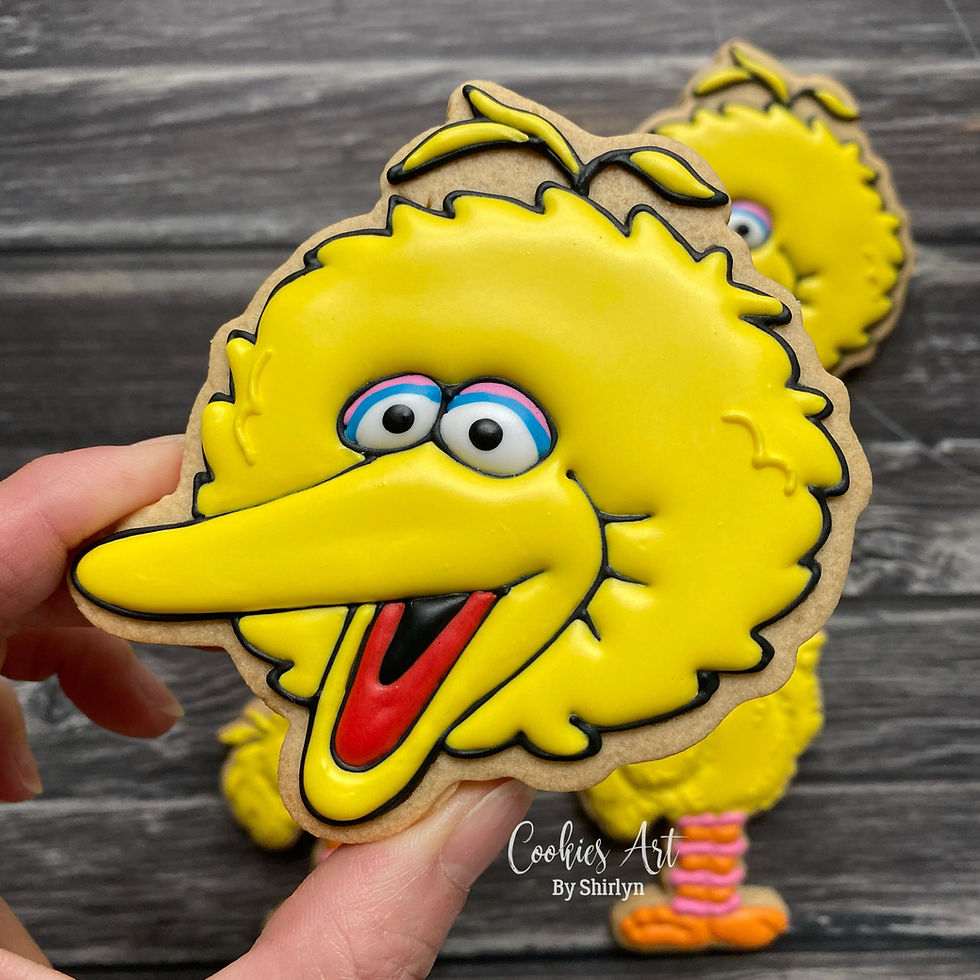 Thumbnail: Big Bird Head Cookie Cutter