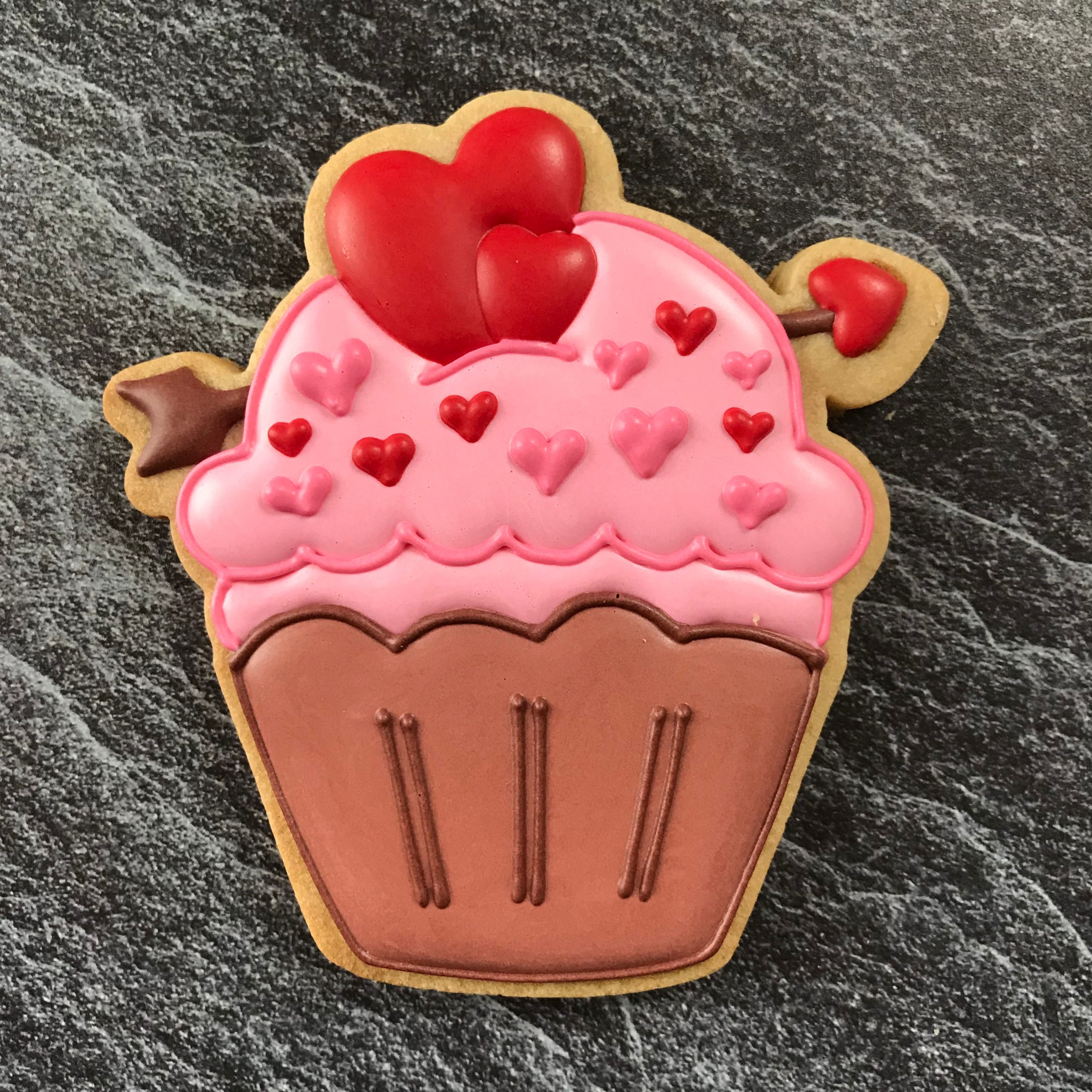 Valentine Cupcake Cookie Cutter