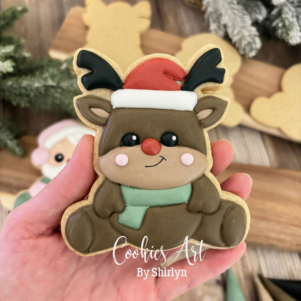 Thumbnail: Christmas Sitting Set Cookie Cutter