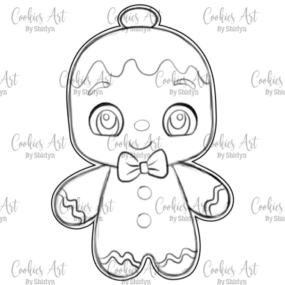 Thumbnail: Cake Gingy STL File