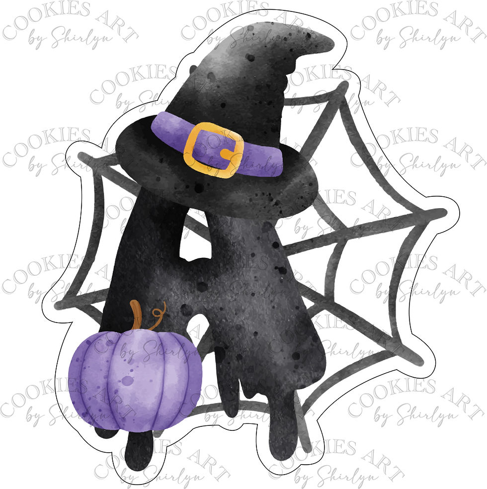 Thumbnail: HALLOWEEN Letters Cookie Cutters