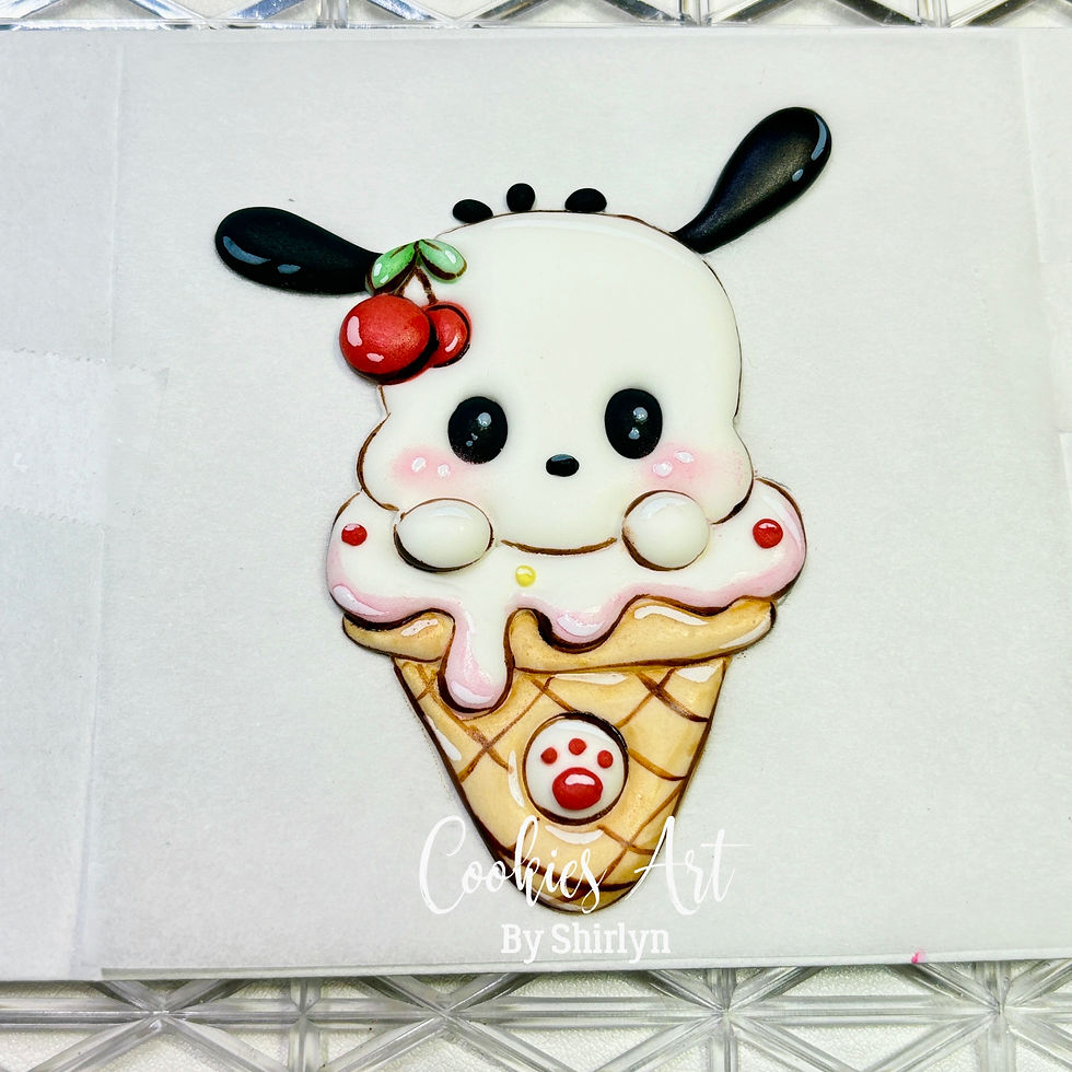 Thumbnail: Pochacco At The Beach Cookie Cutter