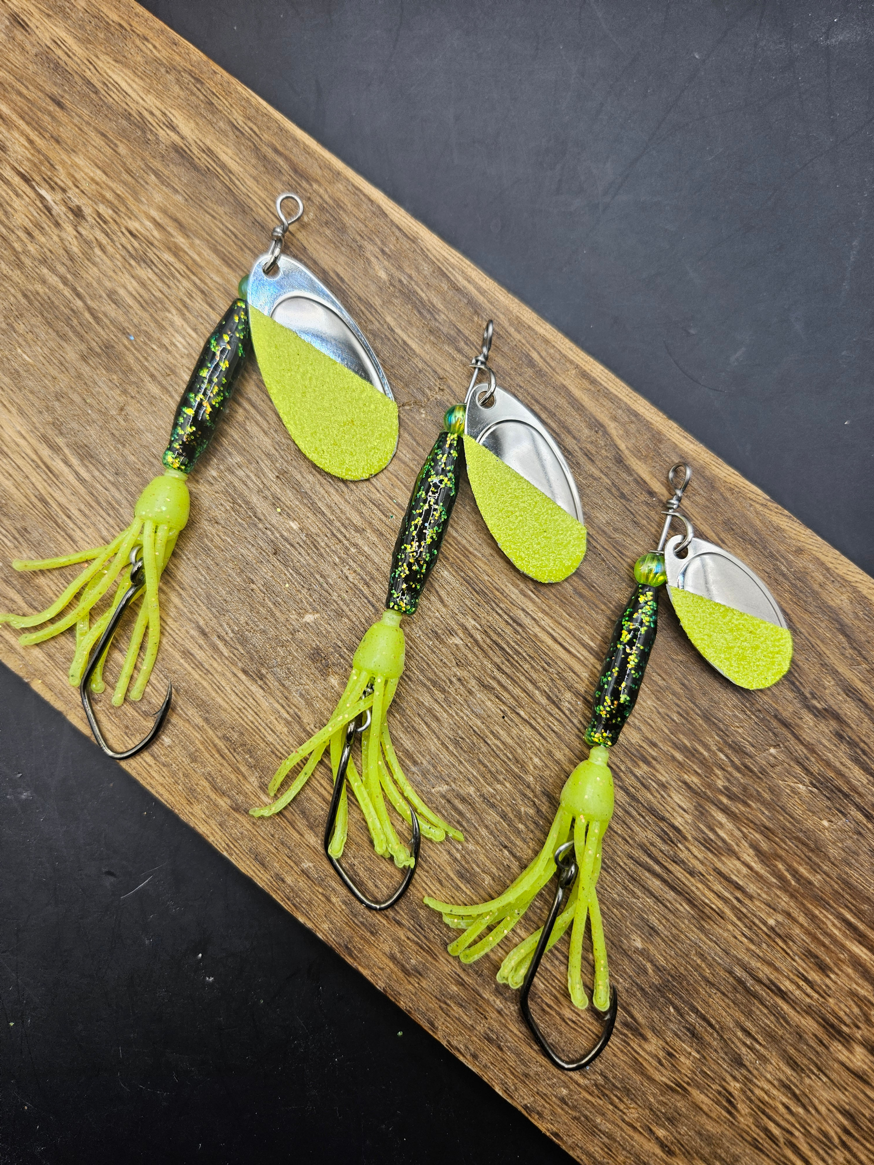 Sparkle Green Body with Nikko Soft Bait