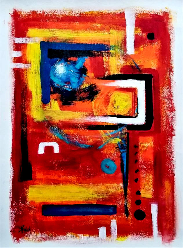 abstract-art-composition-red-orange
