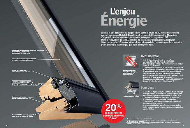 Vélux fenêtre de toit