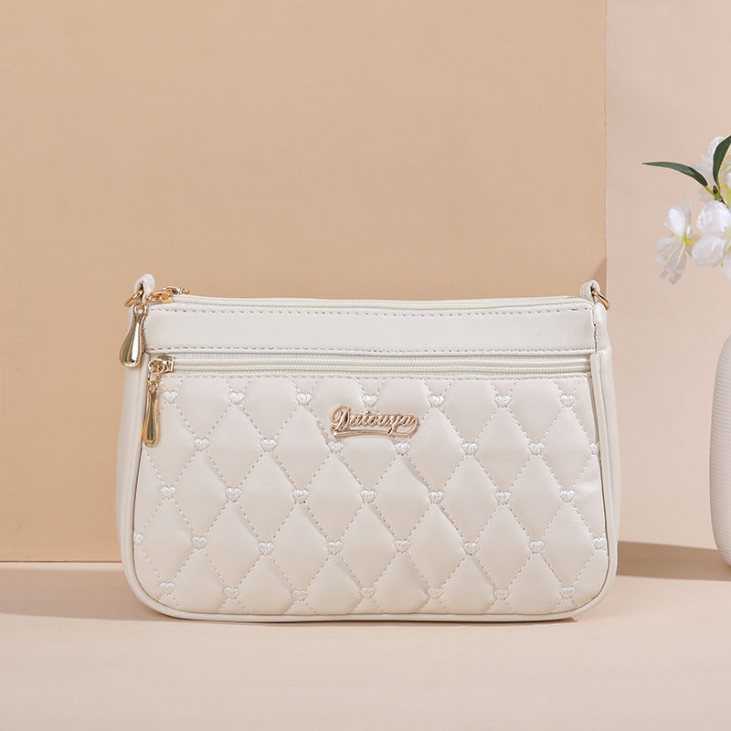 Thumbnail: Embroidery Messenger Bags Women Leather Handbags Bags for Women Sac a Main Ladie