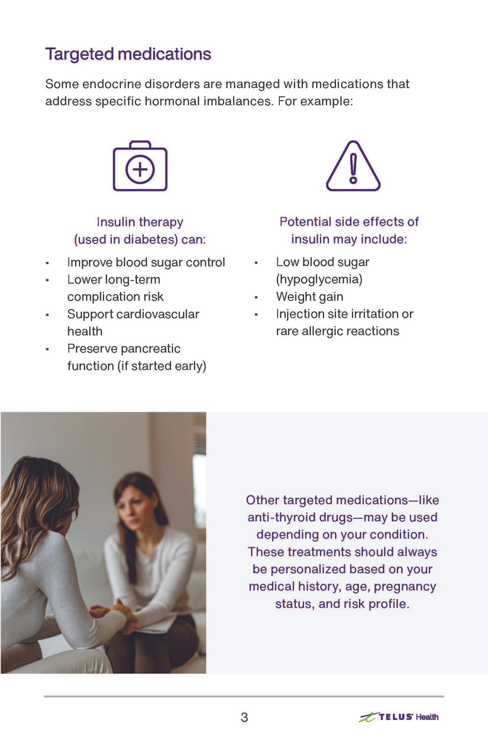 Treatment and management of endocrine disorders page 3