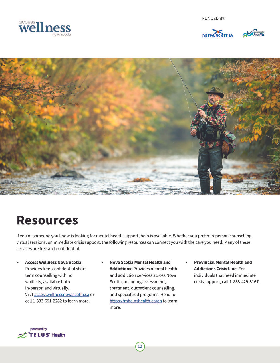 Nova Scotia Mental Health Survey Page 12