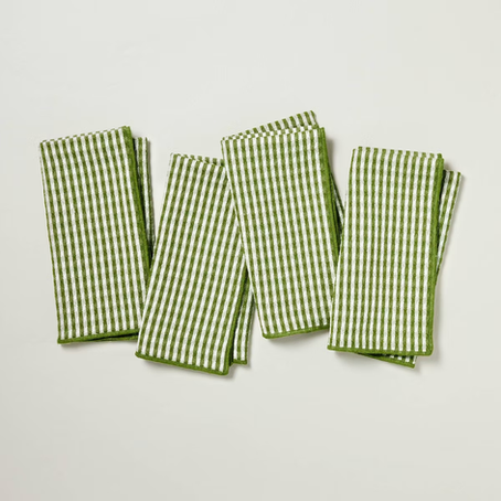 Gingham Cloth Napkins - $14.99