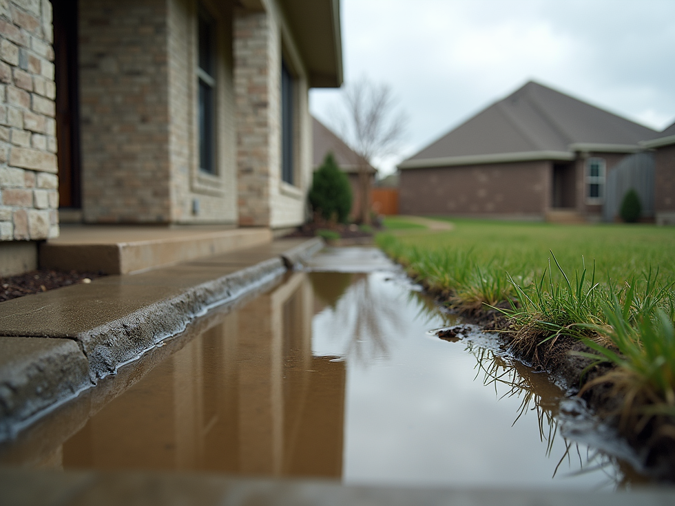 Why Does My Backyard Flood? A Central TexasHomeowner's Quick Self-Diagnosis